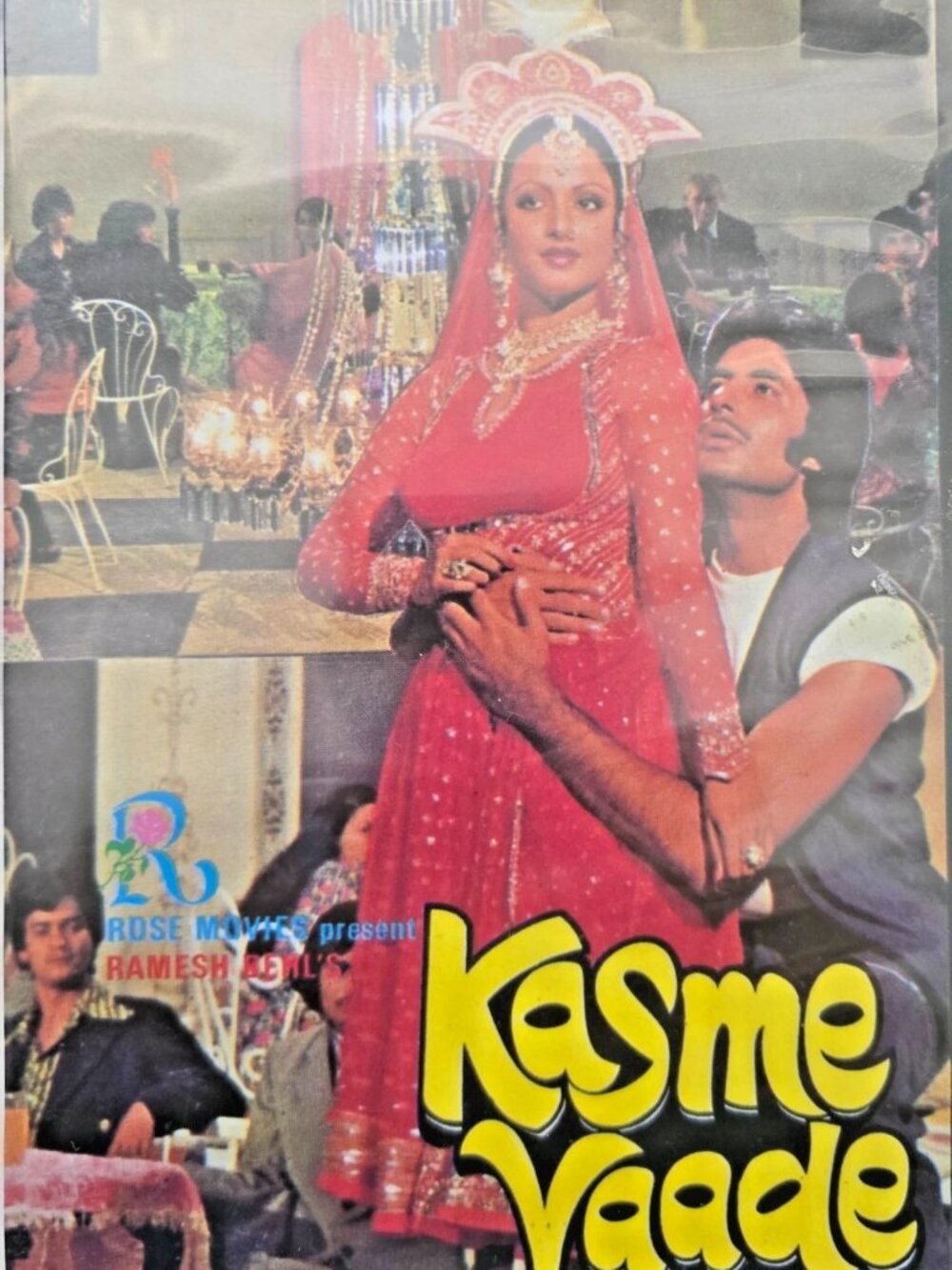 Kasme Vaade Bollywood Movie DVD- Amitabh Bachchan, Rakhee, Neetu Singh, Randheer